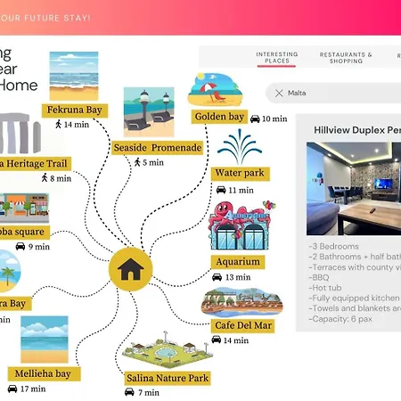 Hillview Duplex Penthouse * 圣保罗湾城